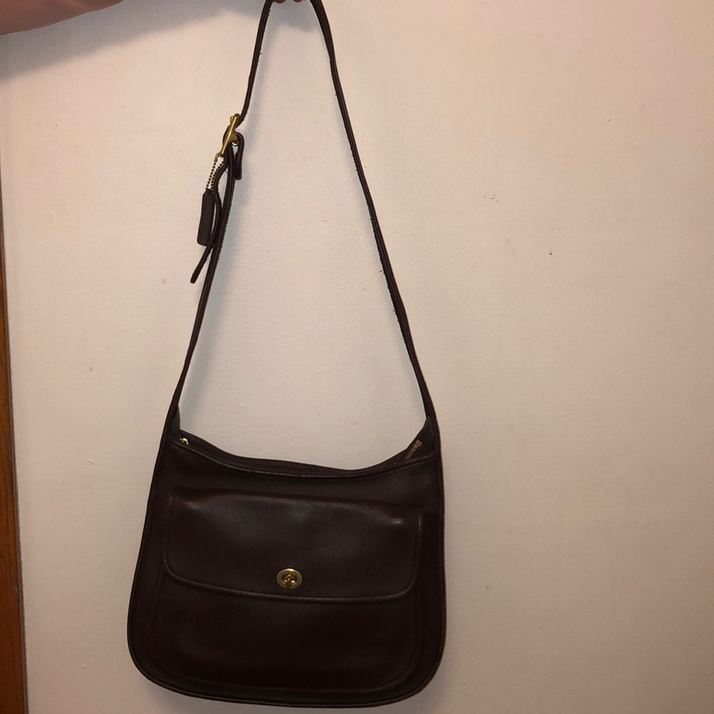 Brown Coach Hangbag